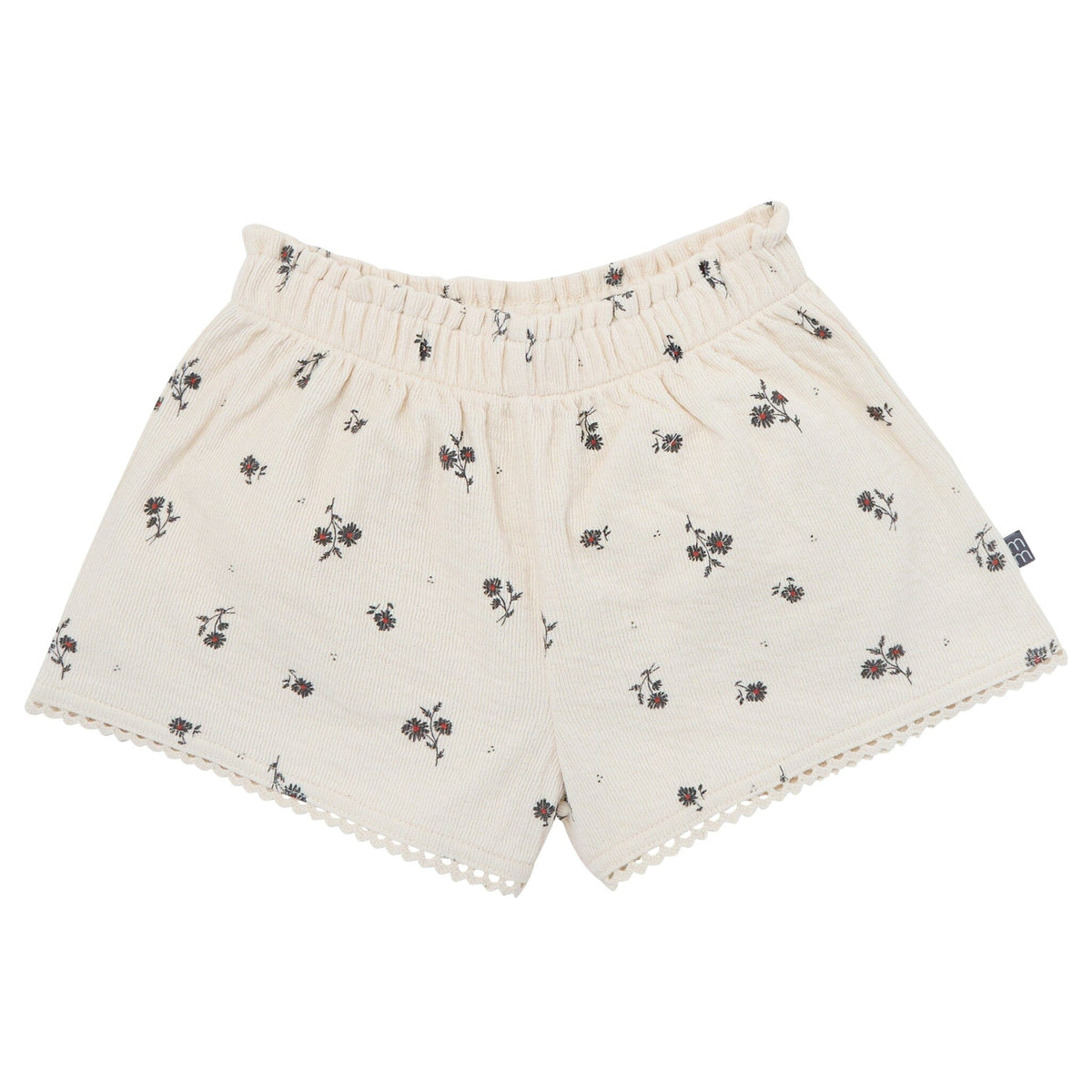 2-Piece Infant & Toddler Girls Beige Floral Top and Shorts Set outfits Modern Moments™ by Gerber® 