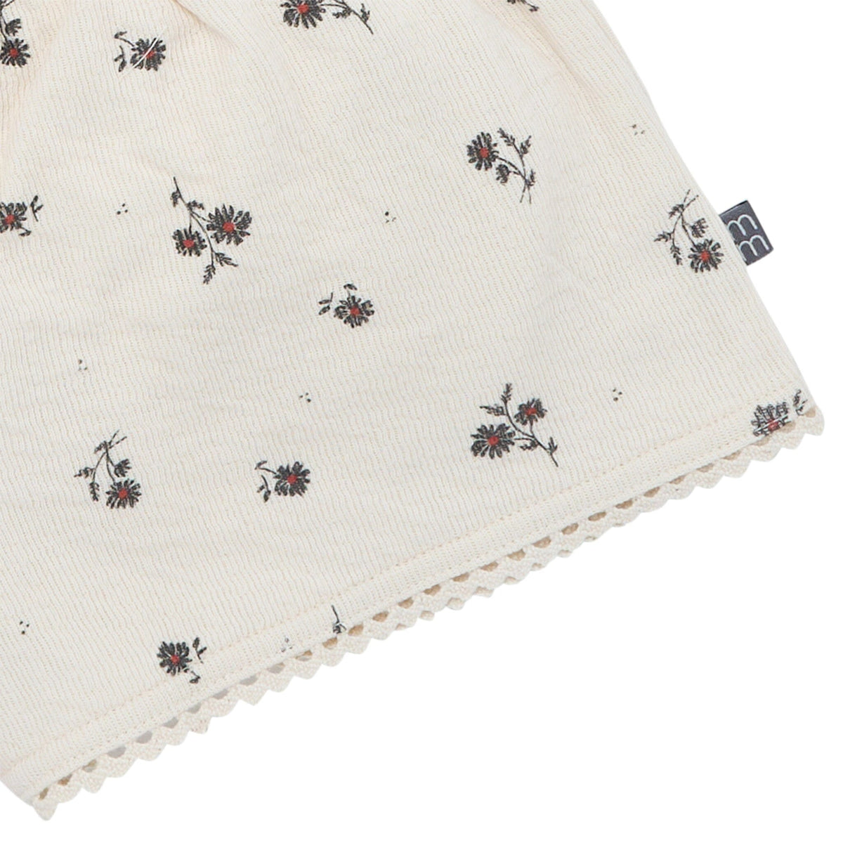 2-Piece Infant & Toddler Girls Beige Floral Top and Shorts Set outfits Modern Moments™ by Gerber® 