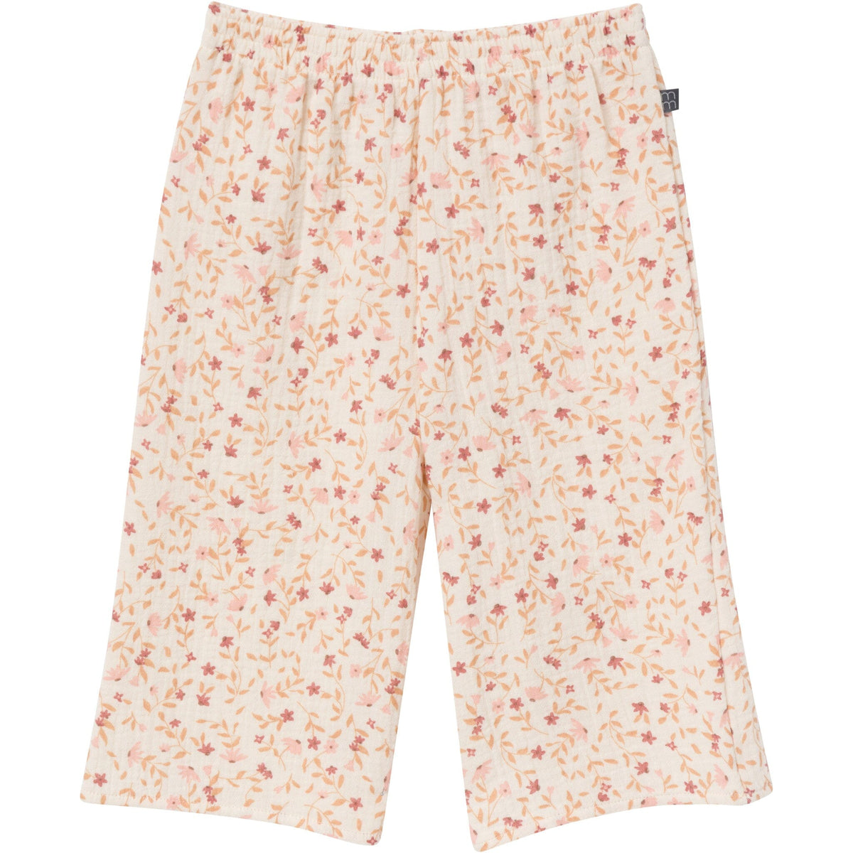 2-Piece Infant & Toddler Girls Beige Vine Floral Cropped Pants Set outfits Modern Moments™ by Gerber® 