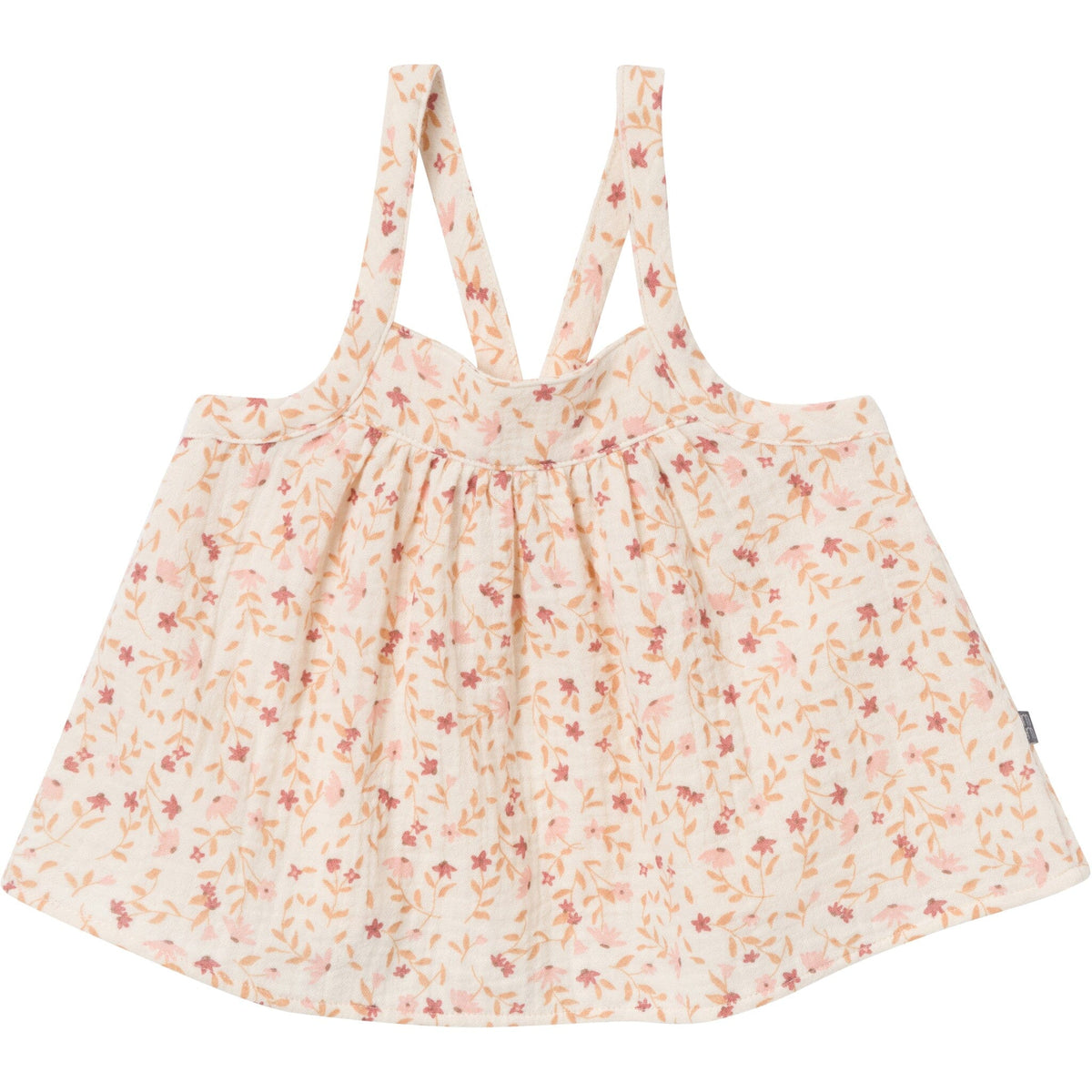 2-Piece Infant & Toddler Girls Beige Vine Floral Cropped Pants Set outfits Modern Moments™ by Gerber® 