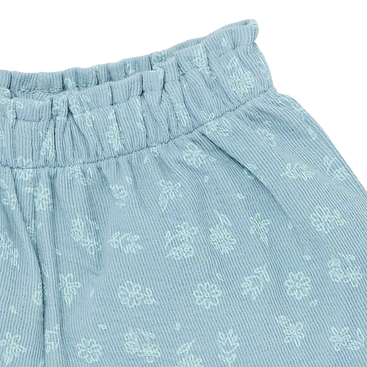 2-Piece Infant & Toddler Girls Medium Teal Floral Top and Shorts Set outfits Modern Moments™ by Gerber® 