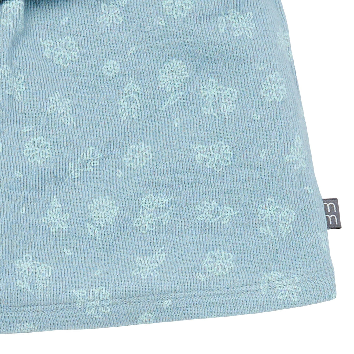 2-Piece Infant & Toddler Girls Medium Teal Floral Top and Shorts Set outfits Modern Moments™ by Gerber® 