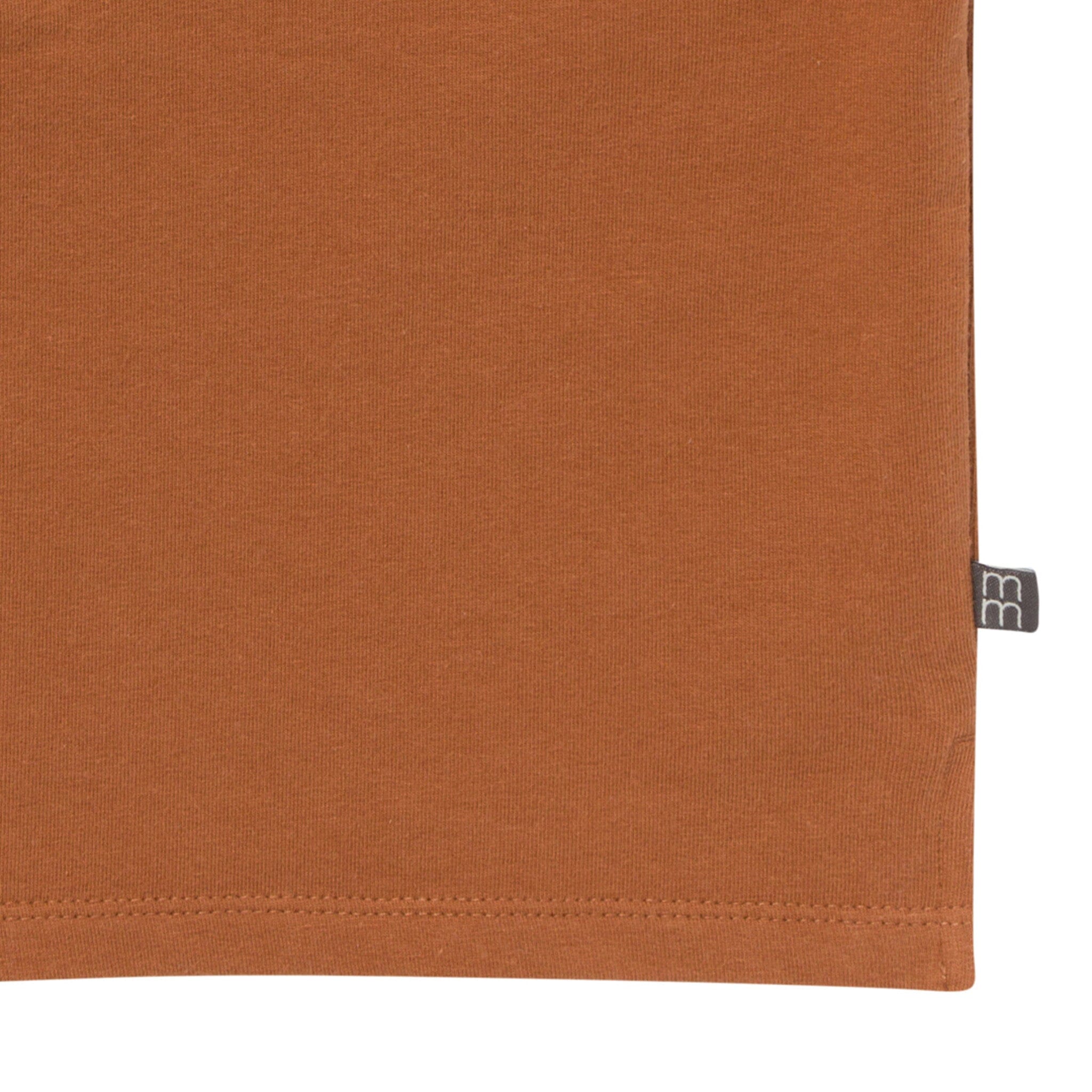 2-Piece Toddler Boys Medium Brown Henley Shirt and Shorts Set outfits Modern Moments™ by Gerber® 