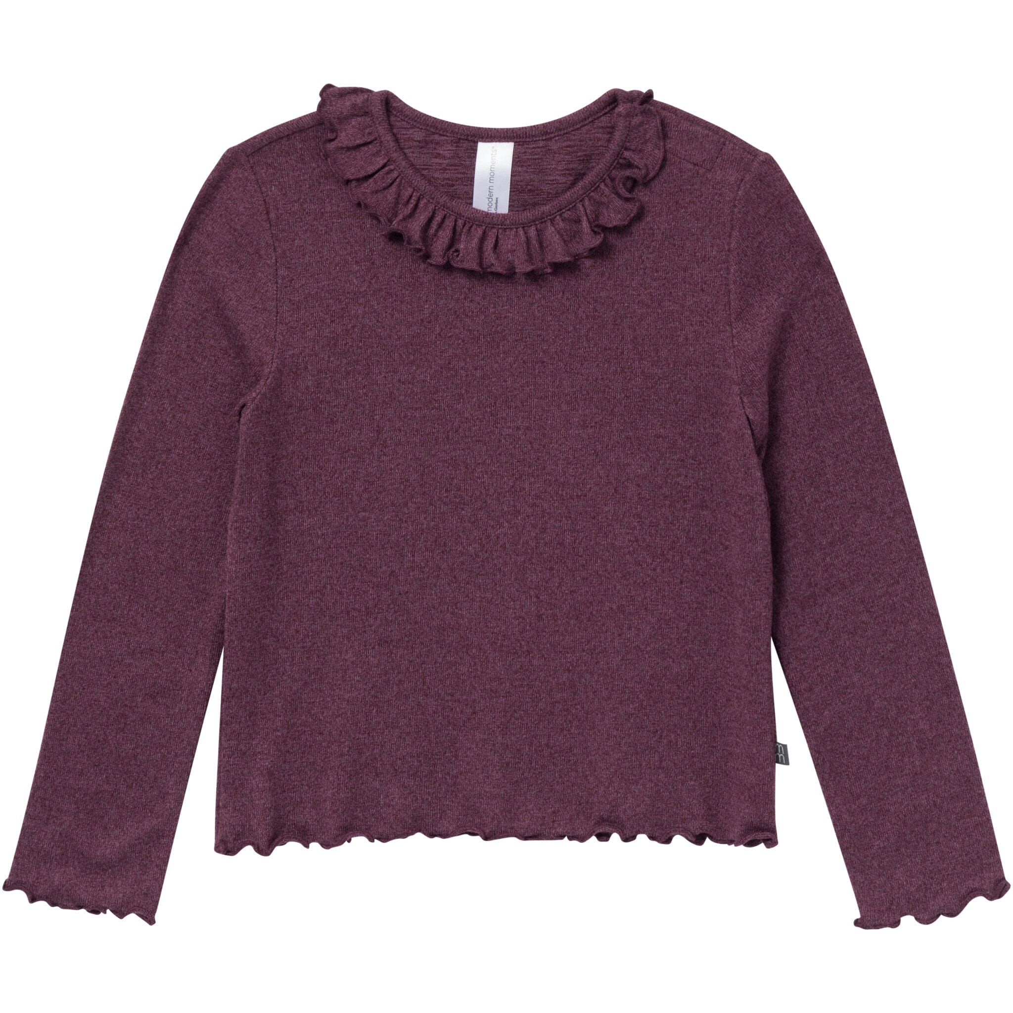 2-Piece Toddler Girls Purple Ruffle Collar Top and Flare Pant Set Outfits & Sets Gerber® 