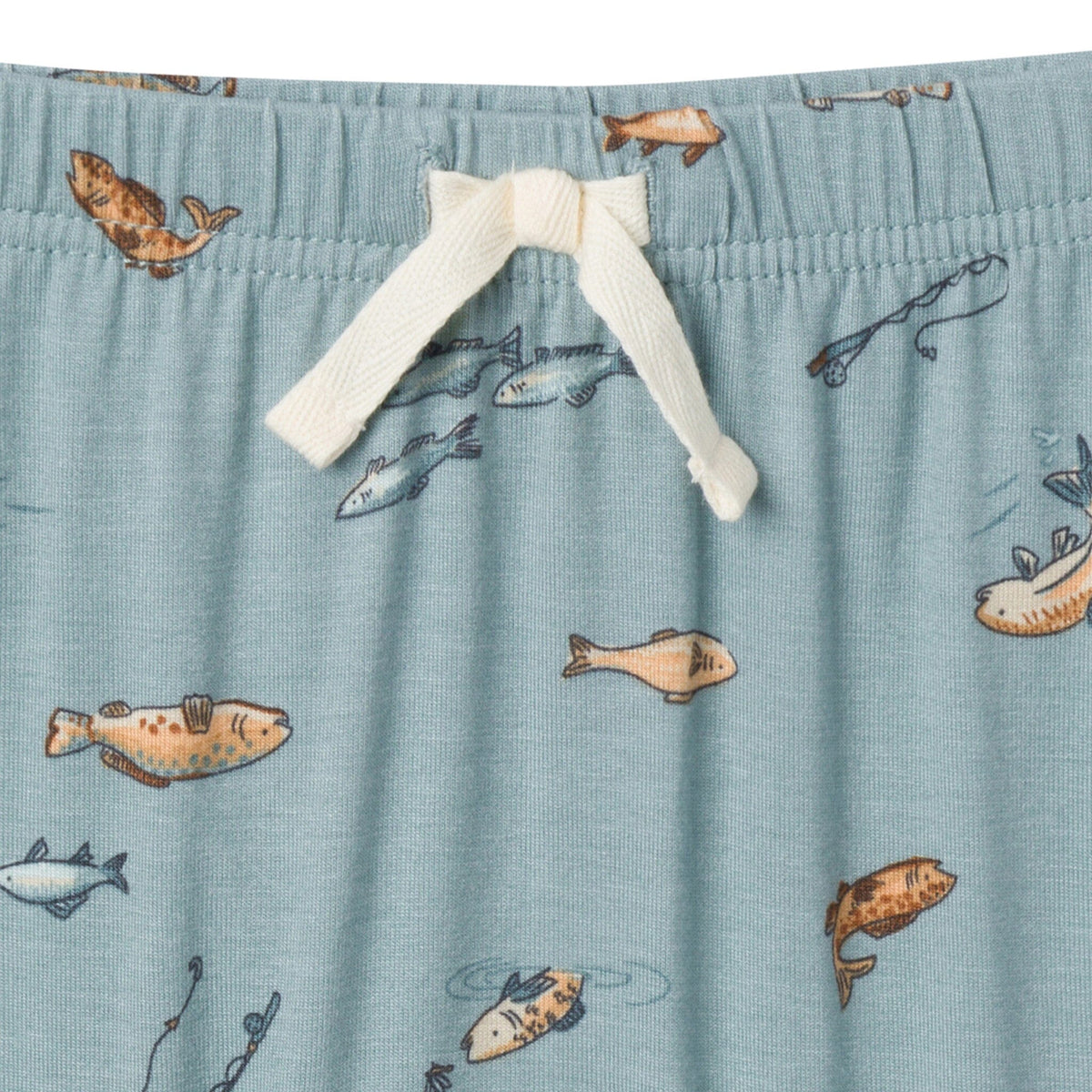 4-Pack Baby Boys Medium Teal Fishing Bodysuit and Pant Set