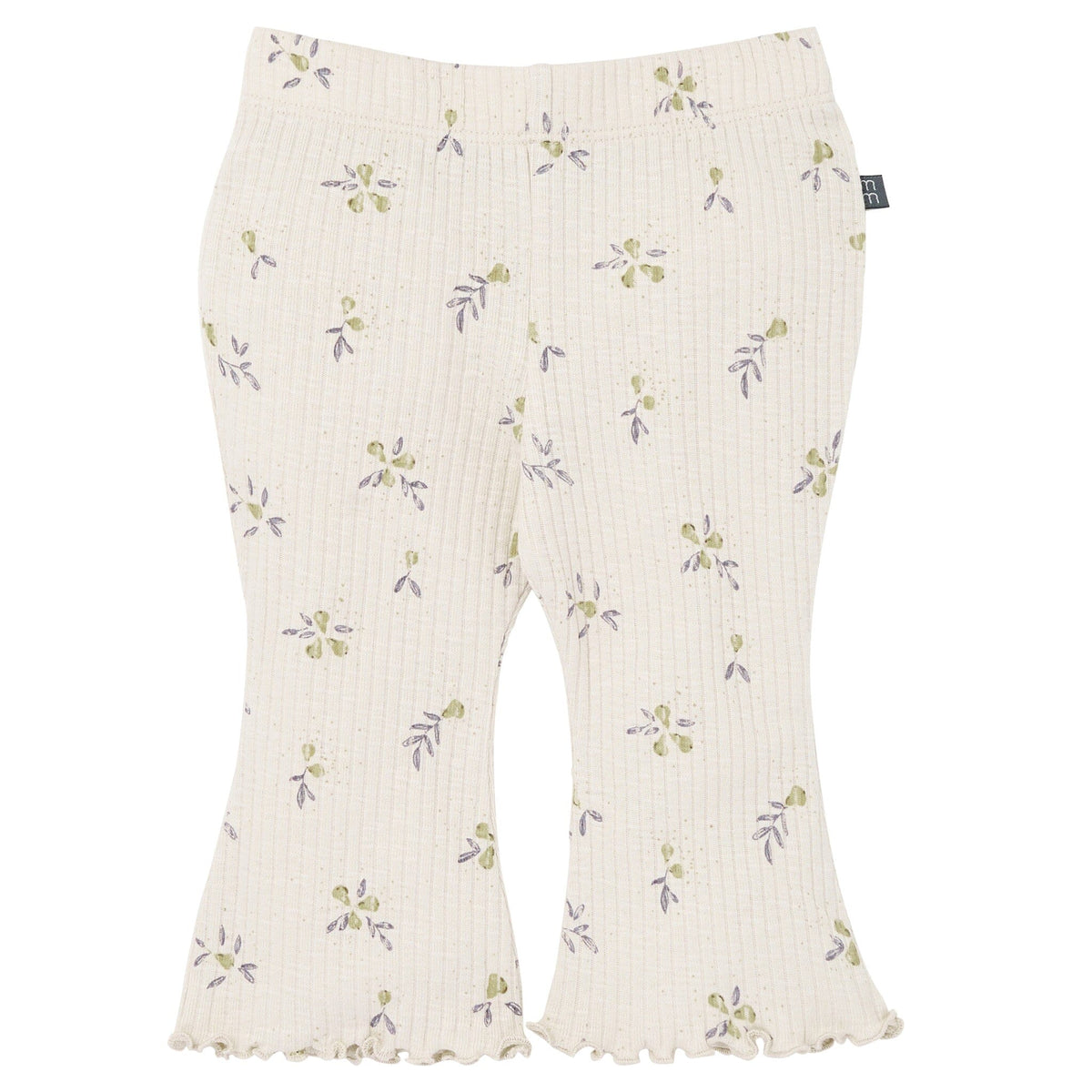 4-Piece Baby Girls Gray Henley Ruffle Top With Pants Outfits & Sets Gerber® 