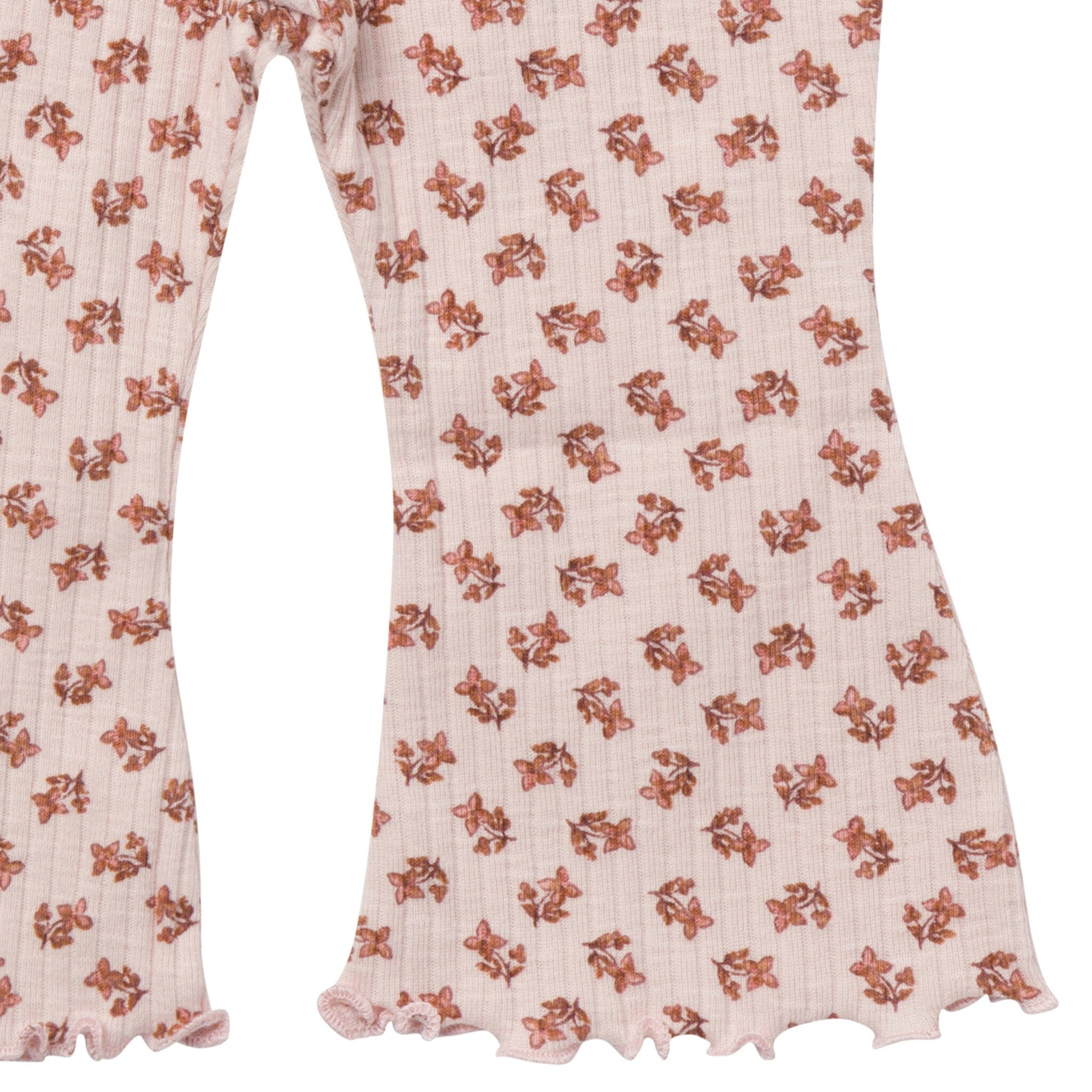 4-Piece Baby Girls Pink Henley Ruffle Top With Pants Outfits & Sets Modern Moments™ by Gerber® 