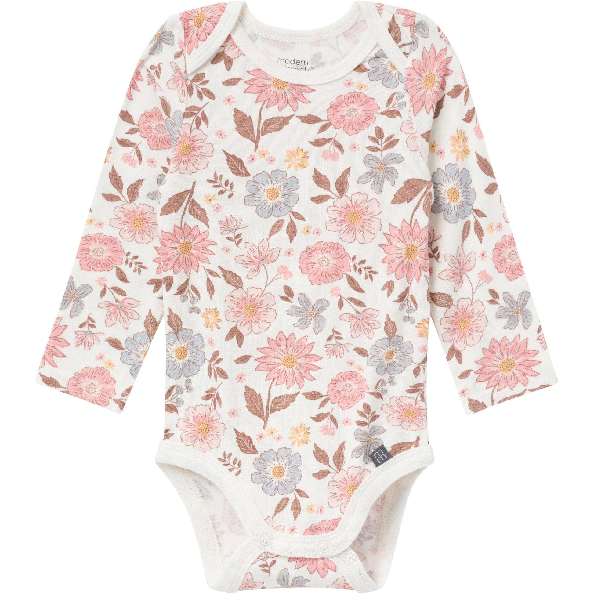 4-Piece Baby Girls Pink and Off-White Bodysuit and Pant Set Outfits & Sets Gerber® 