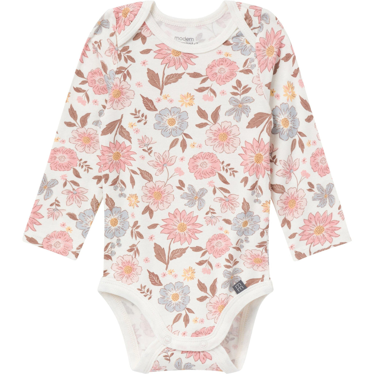 4-Piece Baby Girls Pink and Off-White Bodysuit and Pant Set Outfits & Sets Gerber® 