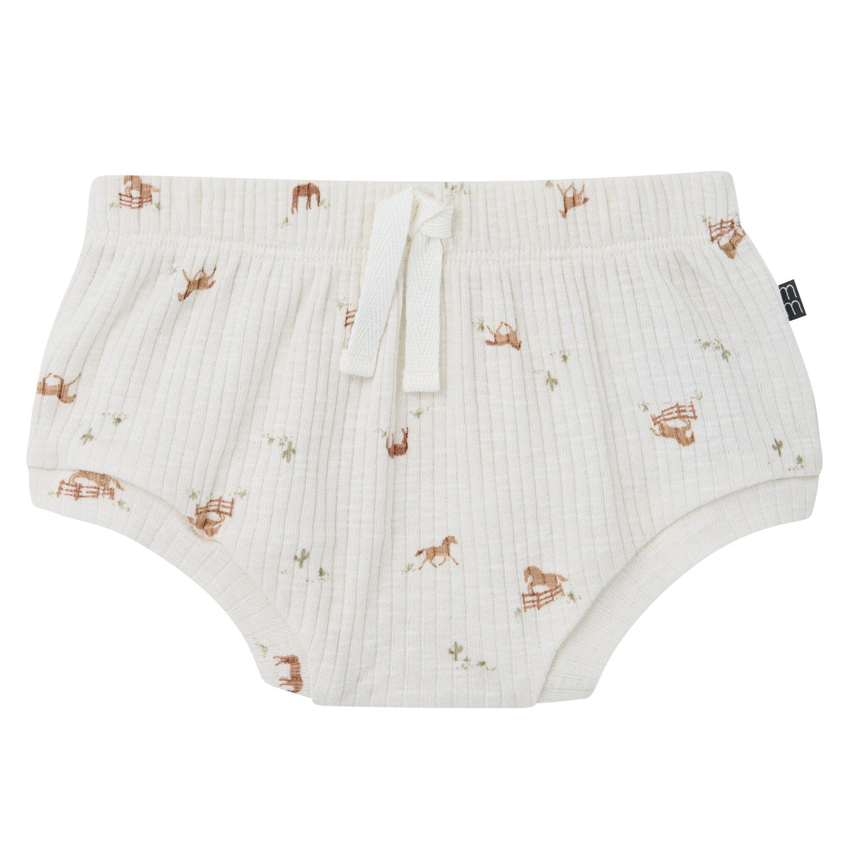 4-Piece Baby Neutral Horse Barn Bodysuit and Shorties outfits modern moments™ by Gerber® 