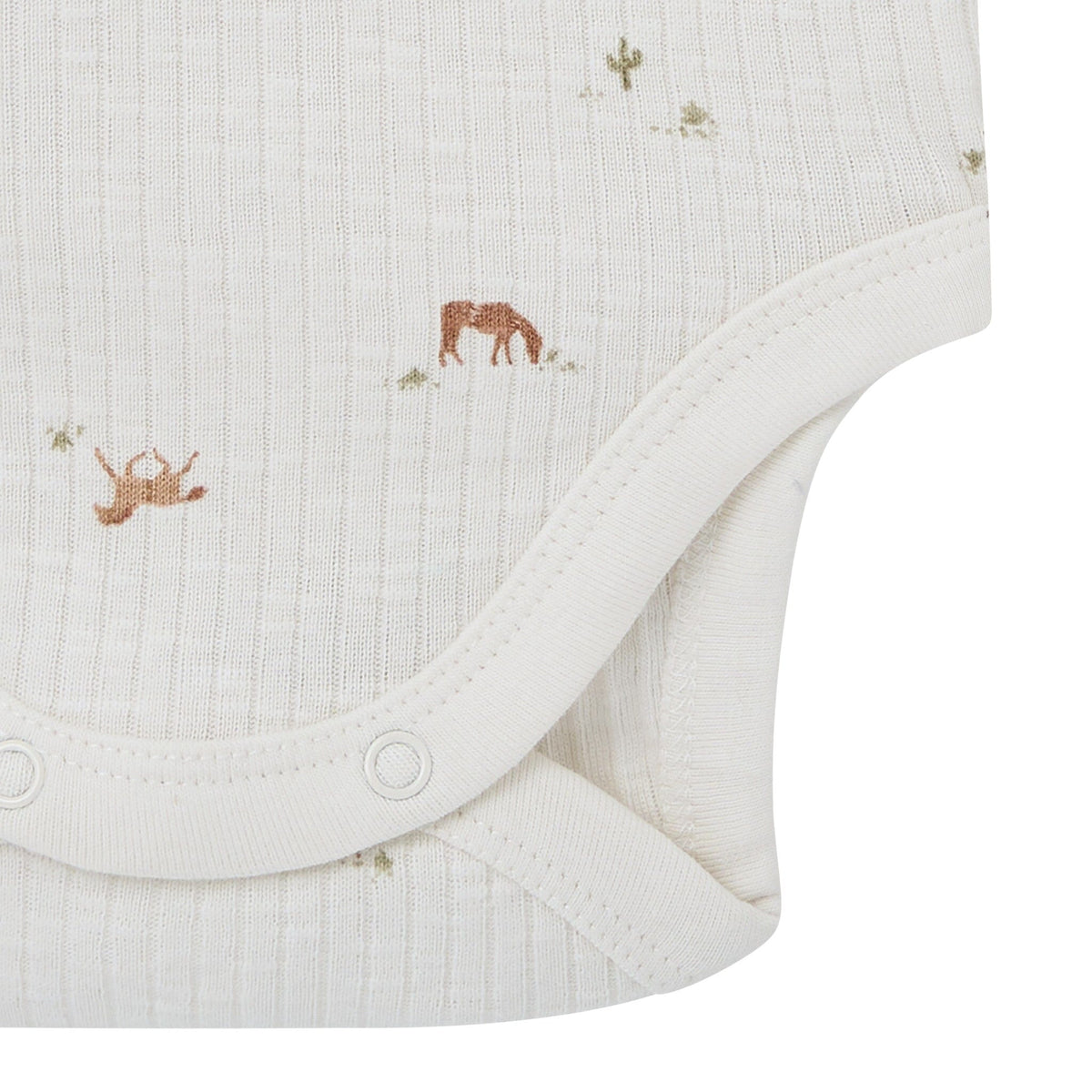 4-Piece Baby Neutral Horse Barn Bodysuit and Shorties outfits modern moments™ by Gerber® 
