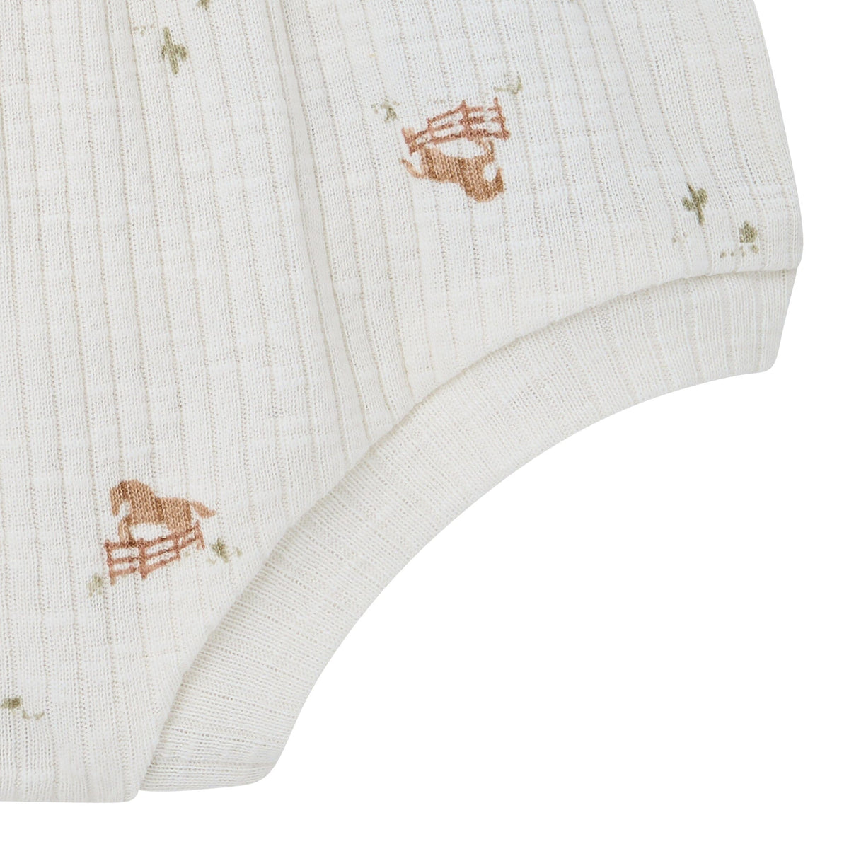 4-Piece Baby Neutral Horse Barn Bodysuit and Shorties outfits modern moments™ by Gerber® 