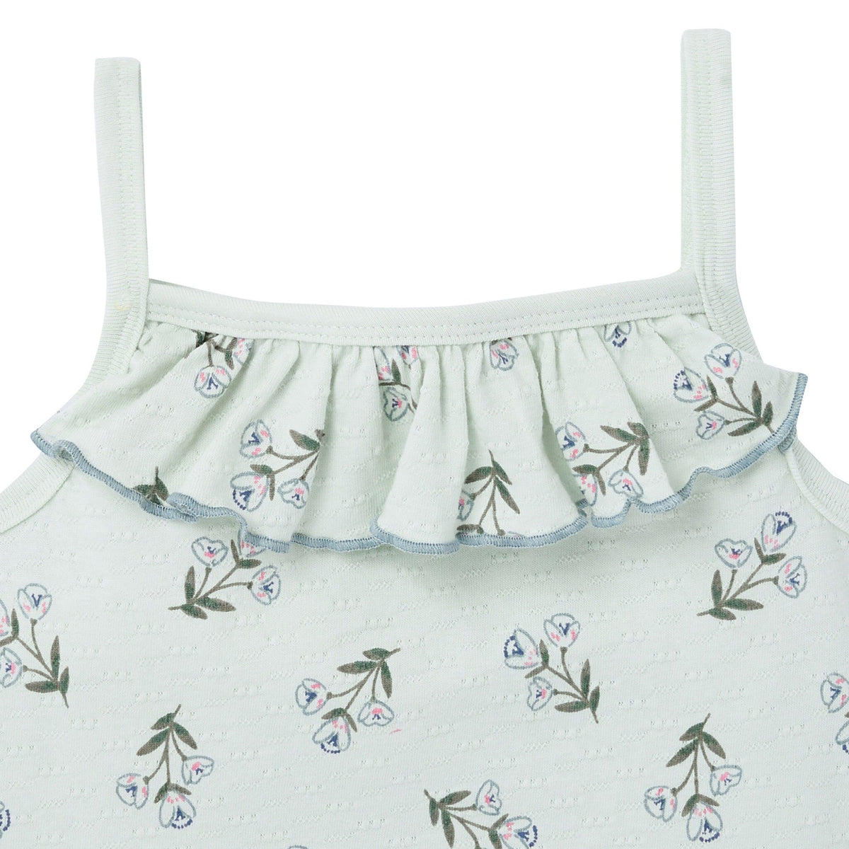 4-Piece Baby Girls Abyss Zephyr Tank Top & Shorts Outfits & Sets Modern Moments™ by Gerber® 