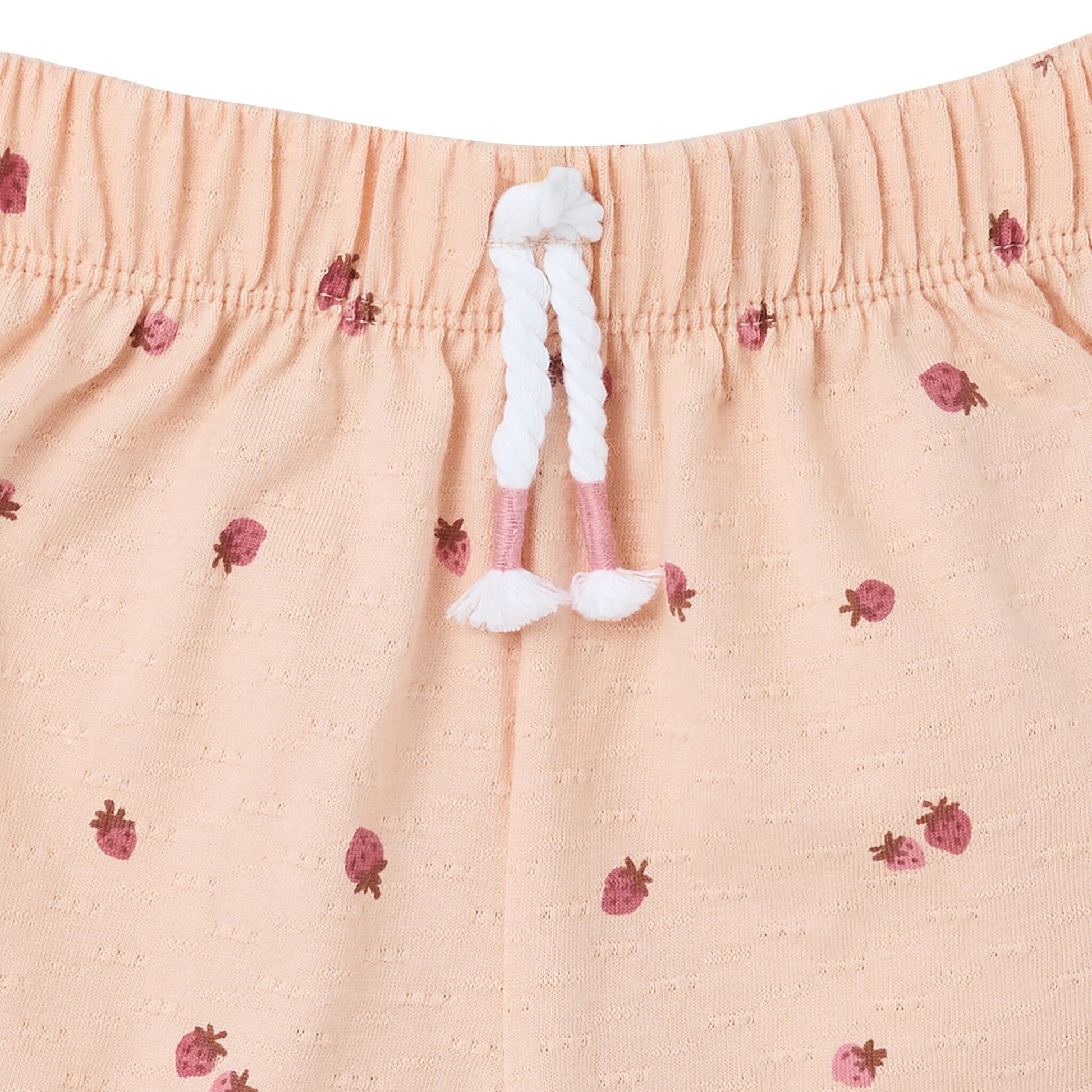 4-Piece Baby Girls Rose Elegance Bisque Tank Top & Shorts Outfits & Sets Modern Moments™ by Gerber® 
