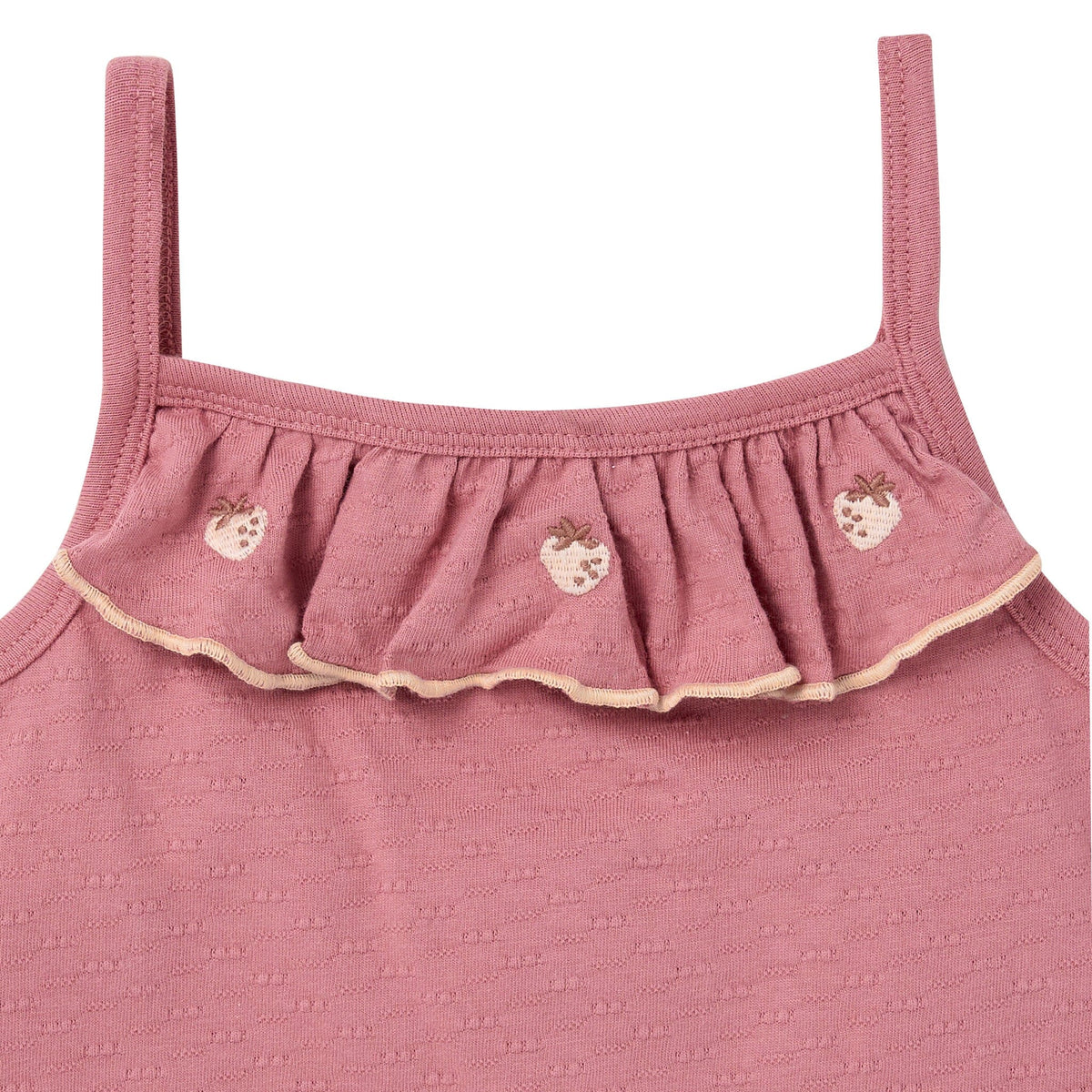4-Piece Baby Girls Rose Elegance Bisque Tank Top & Shorts Outfits & Sets Modern Moments™ by Gerber® 