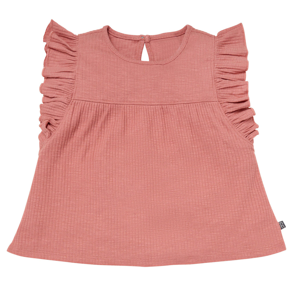 4-Piece Infant & Toddler Girls Dark Rose Cherries Flutter Sleeve Top and Shorts Set outfits Modern Moments™ by Gerber® 