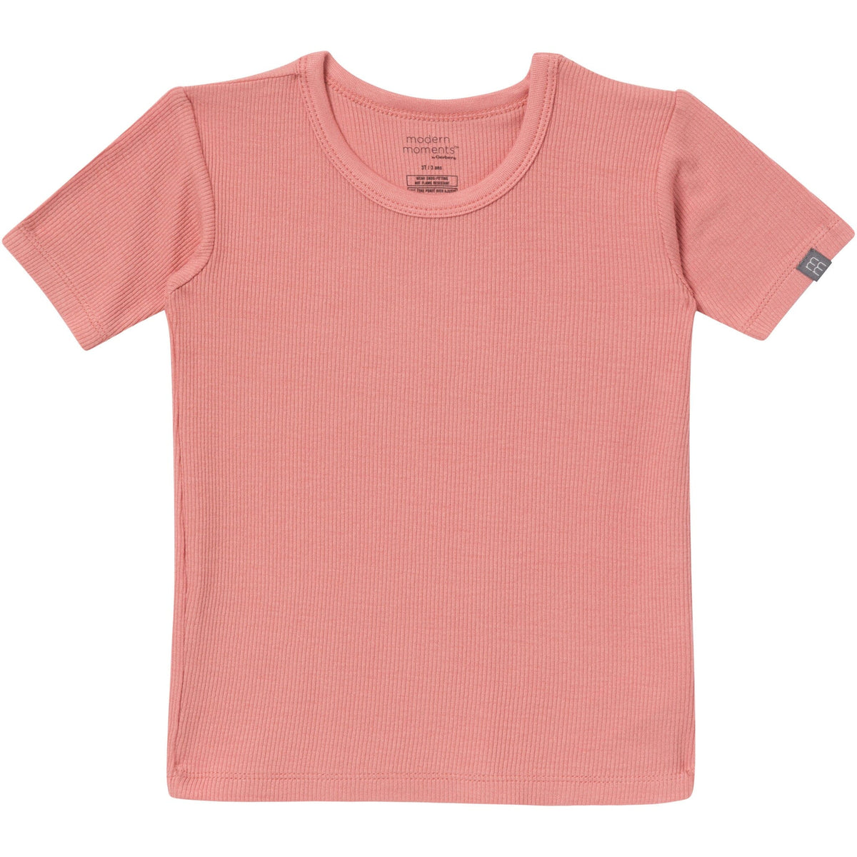 4-Piece Infant & Toddler Girls Light Rose Strawberry Tight Fitting Pajamas Set sleepwear Modern Moments™ by Gerber® 