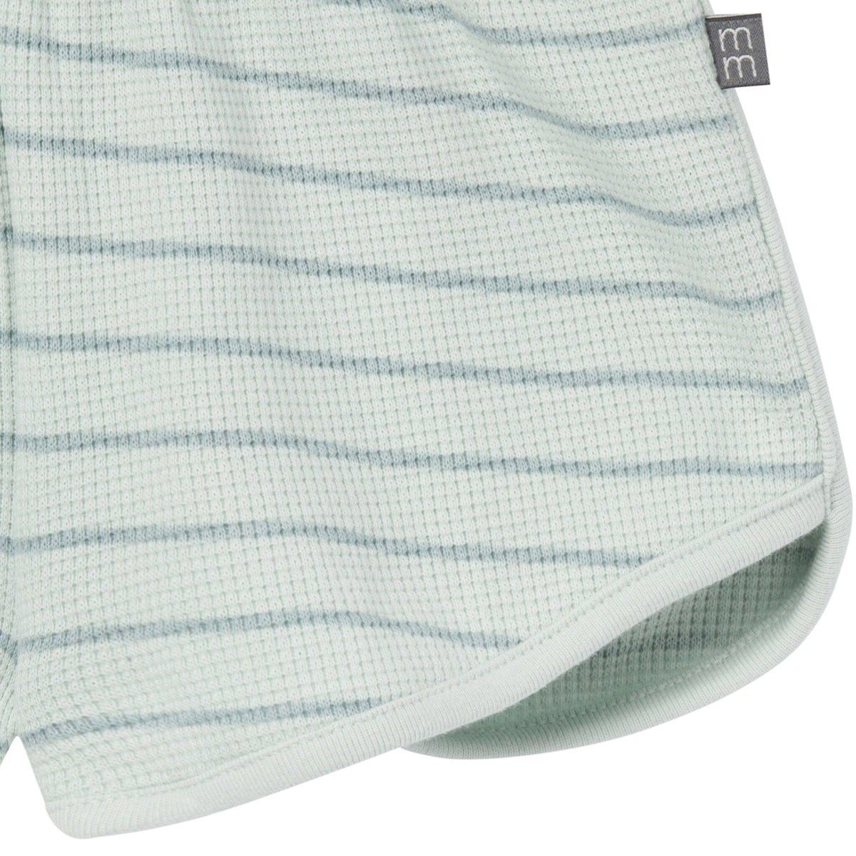 4-Piece Infant & Toddler Girls Light Sky Stripe Drop Shoulder Top and Shorts Set outfits Modern Moments™ by Gerber® 