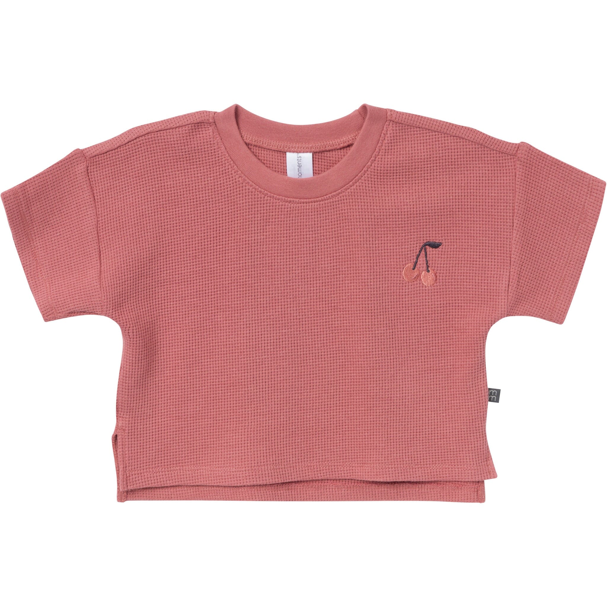 4-Piece Infant & Toddler Girls Medium Rose Stripe Drop Shoulder Top and Shorts Set outfits Modern Moments™ by Gerber® 