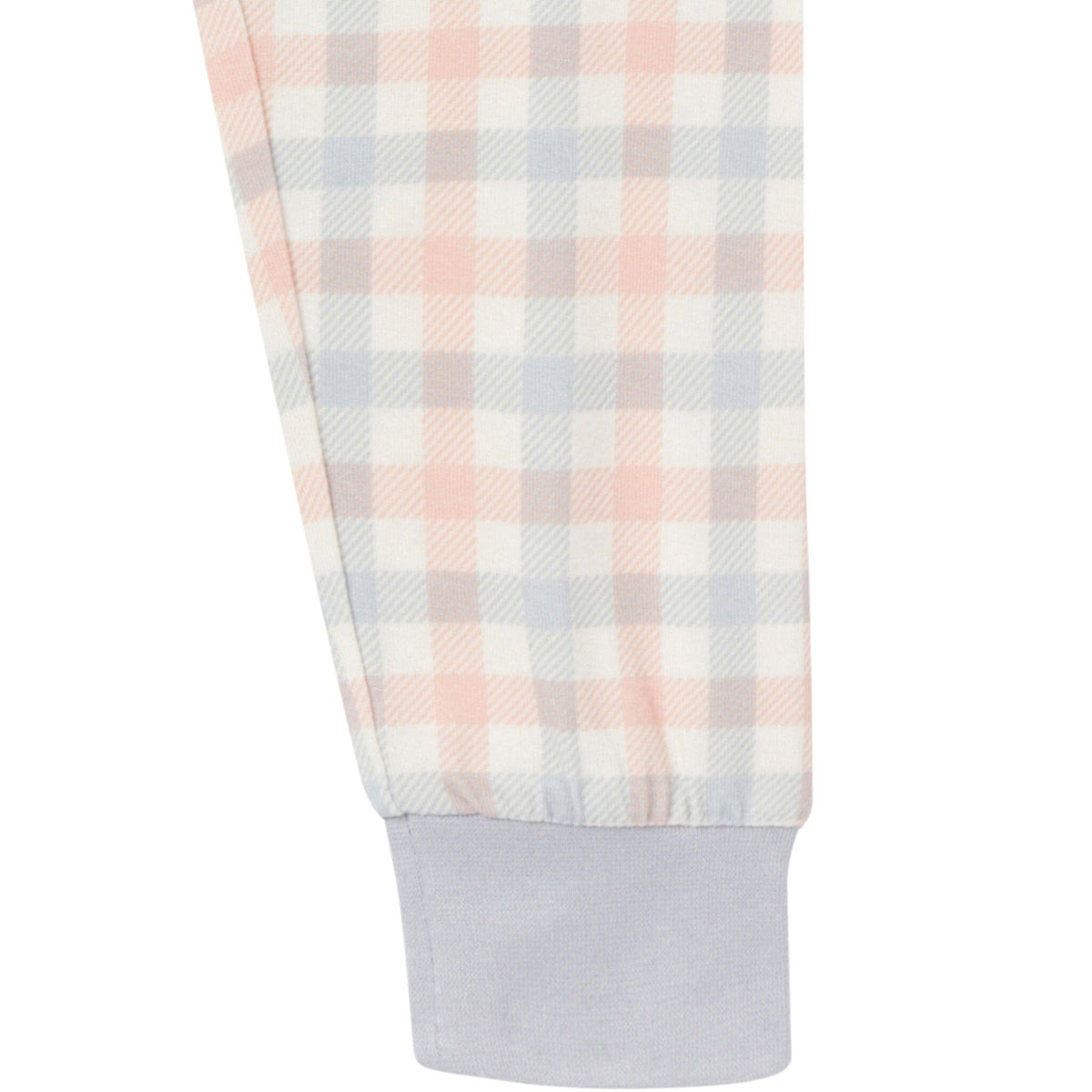 4-Piece Infant & Toddler Neutral Blue Plaid Tight Fitting Footless Pajamas sleepwear Modern Moments™ by Gerber® 