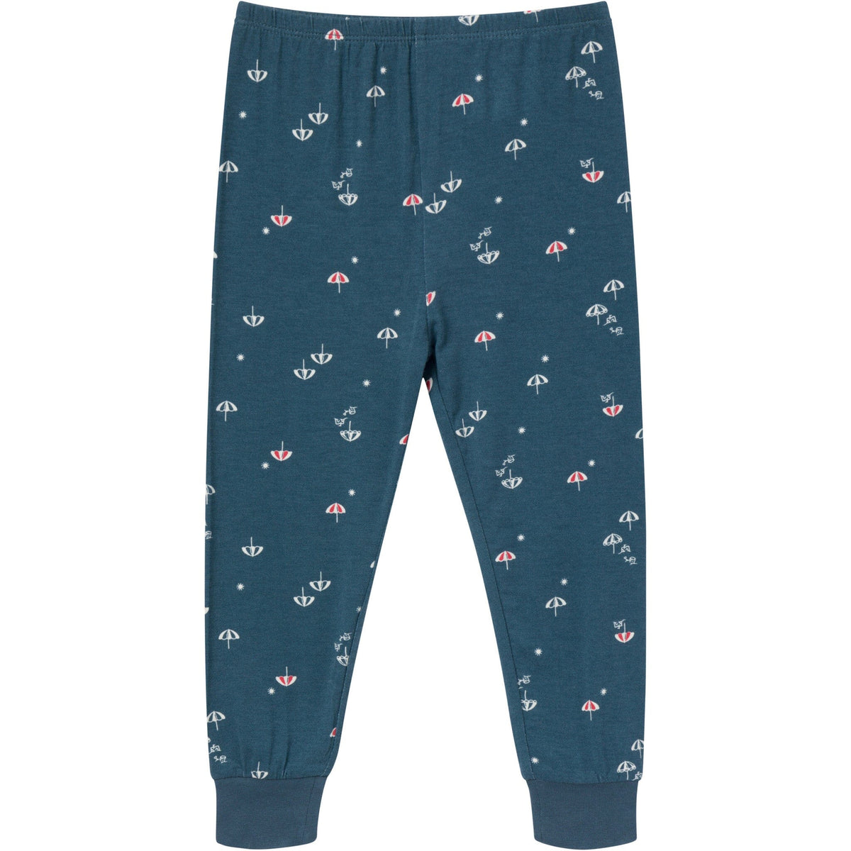 4-Piece Infant & Toddler Neutral Blue Umbrella Tight Fitting Footless Pajamas sleepwear Modern Moments™ by Gerber® 