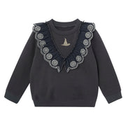 Infant & Toddler Girls Bristol Black Wicked Sweatshirt Outerwear Gerber® 