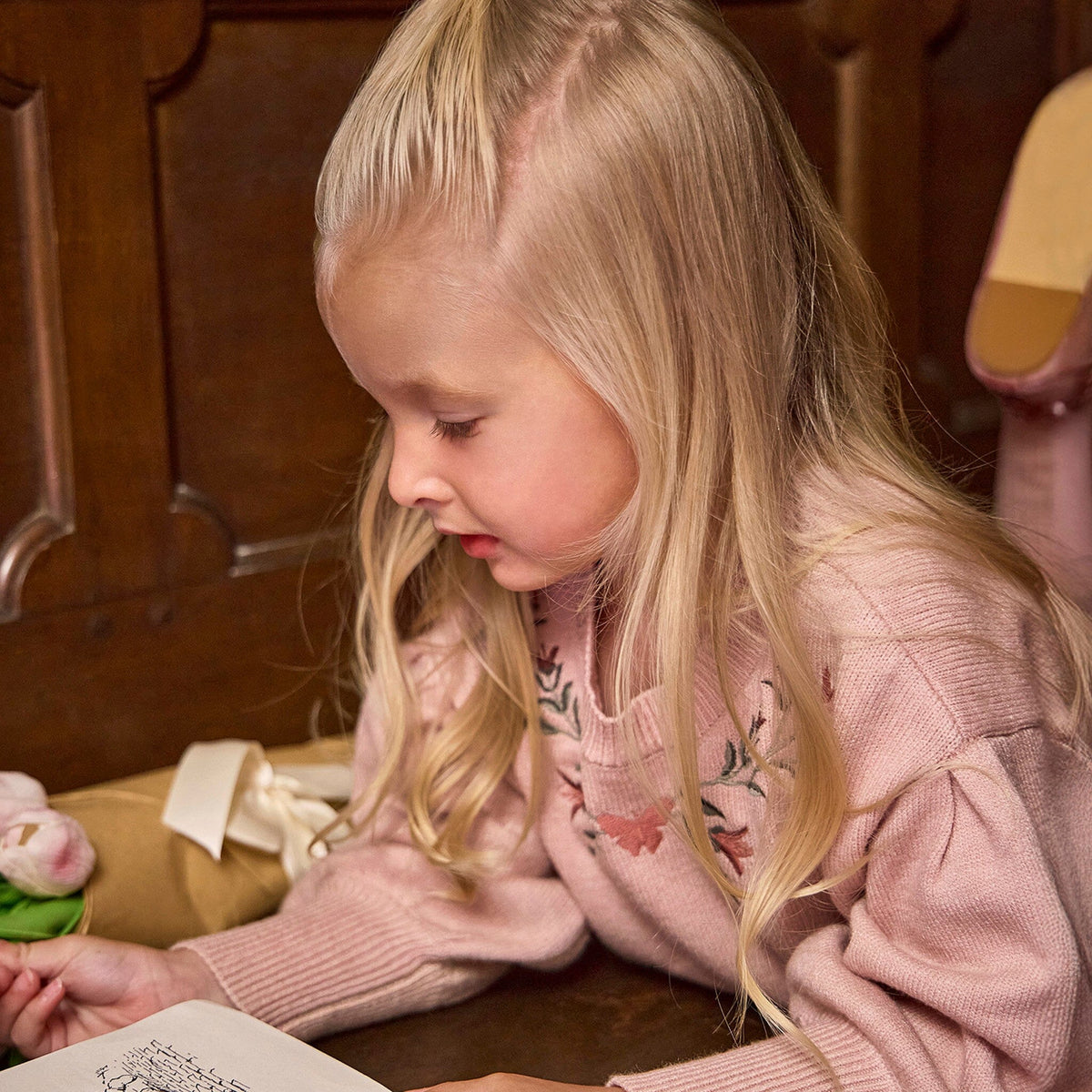 Infant & Toddler Girls Sepia Rose Wicked Sweater Outerwear modern moments™ x Wicked™ 