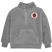 Infant & Toddler Boys Bengals 1/4 Zip Sherpa Top