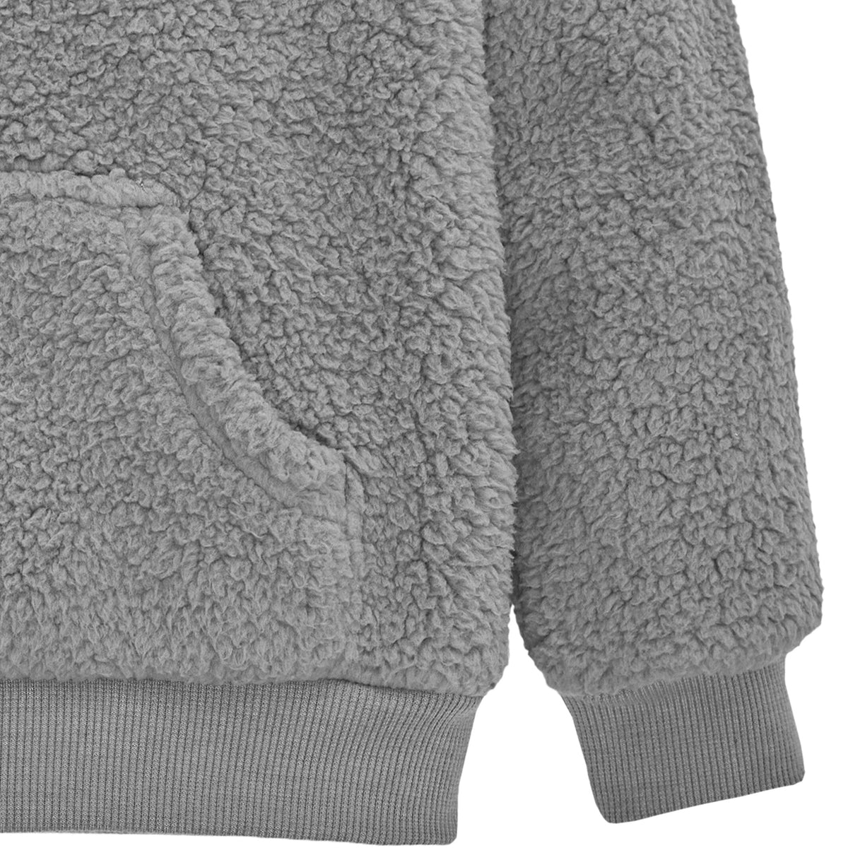 Infant & Toddler Boys Eagles 1/4 Zip Sherpa Top