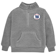 Infant & Toddler Boys Giants 1/4 Zip Sherpa Top