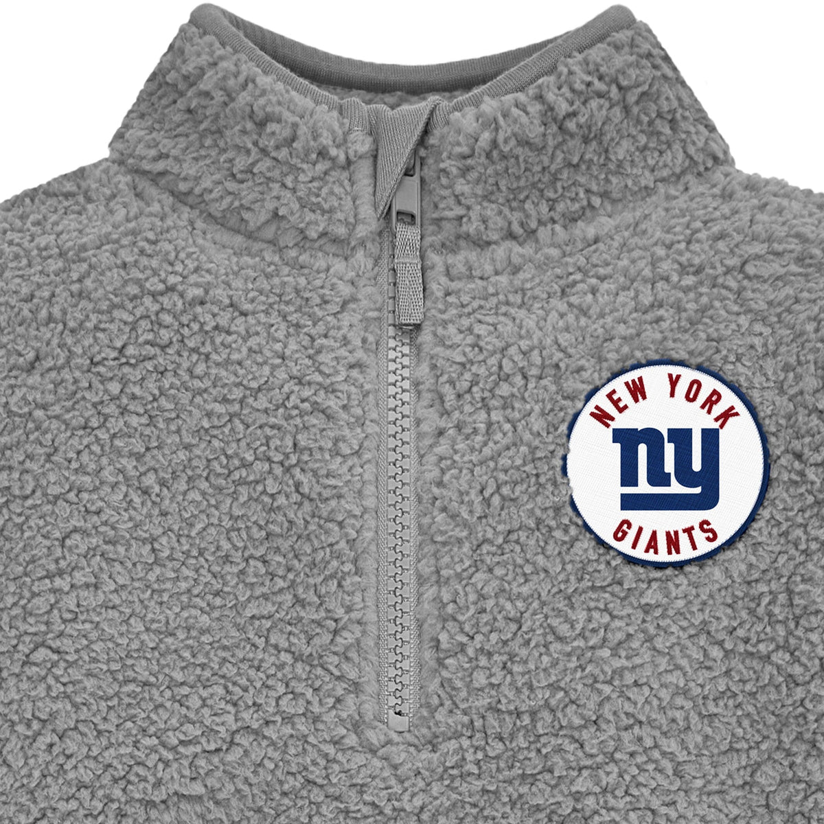 Infant & Toddler Boys Giants 1/4 Zip Sherpa Top