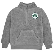 Infant & Toddler Boys Jets 1/4 Zip Sherpa Top