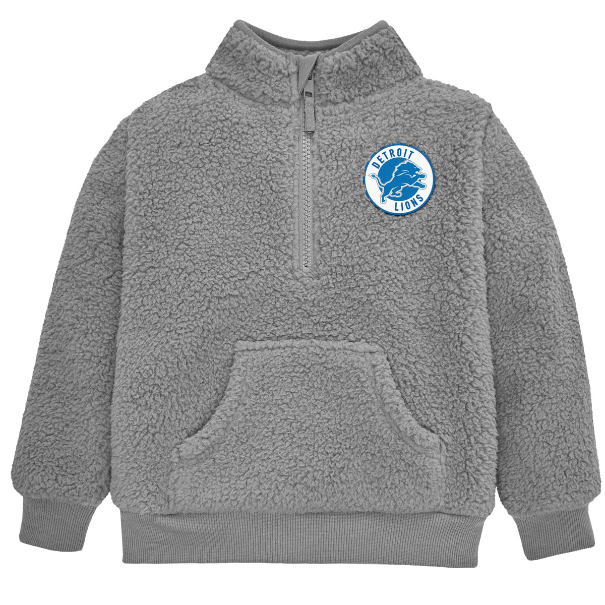 Infant & Toddler Boys Lions 1/4 Zip Sherpa Top