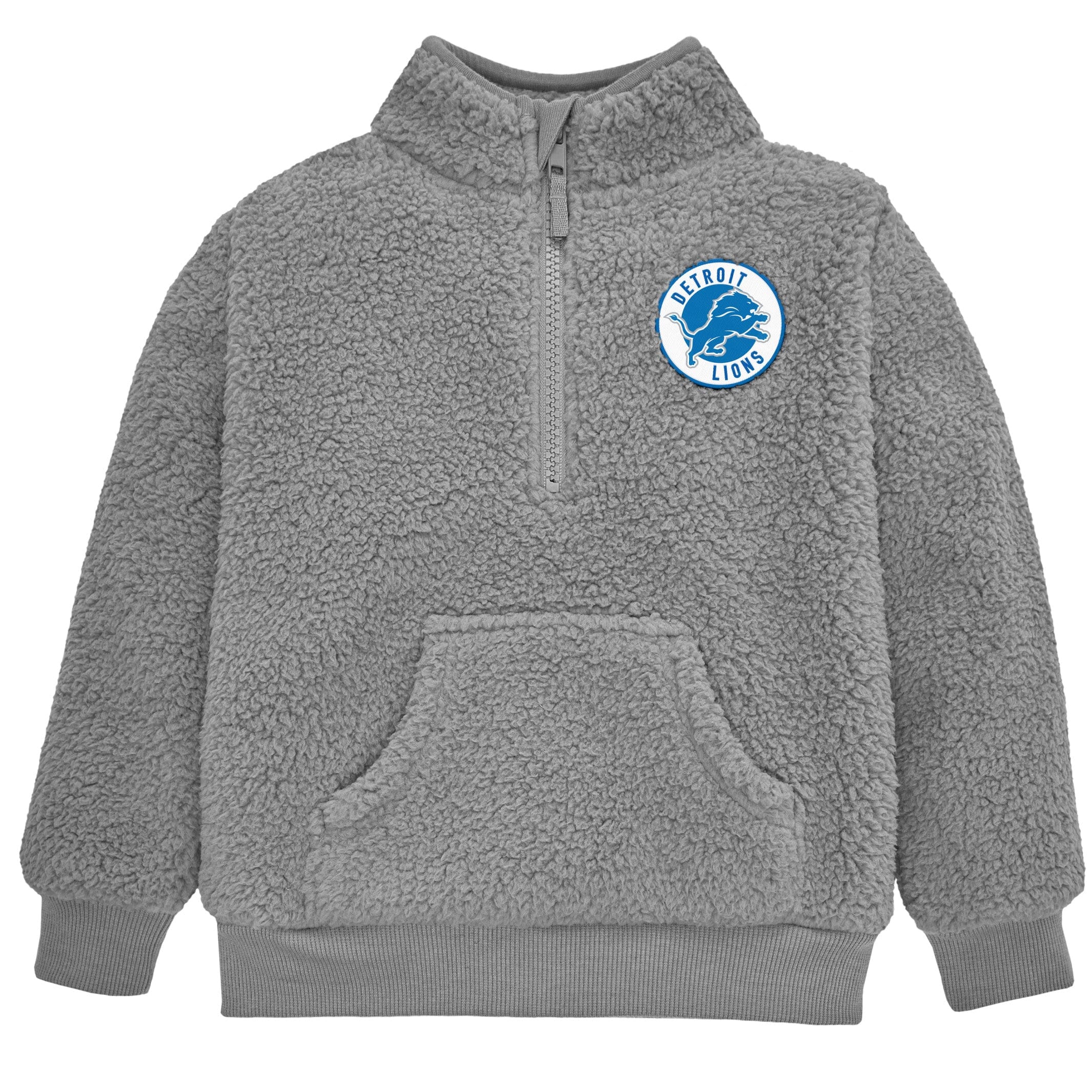 Infant & Toddler Boys Lions 1/4 Zip Sherpa Top