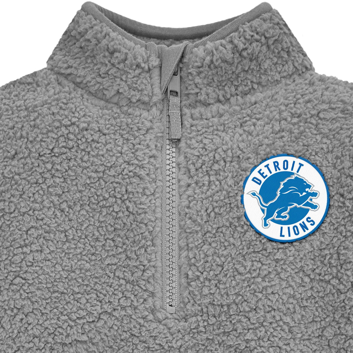 Infant & Toddler Boys Lions 1/4 Zip Sherpa Top