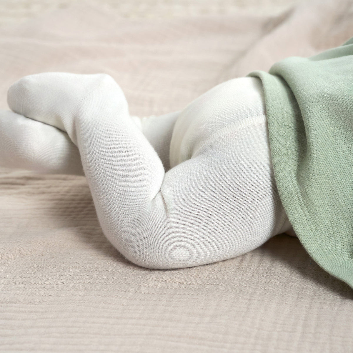 3-Pack Baby and Toddler Girls Black, Ivory, & Grey Heather Tights