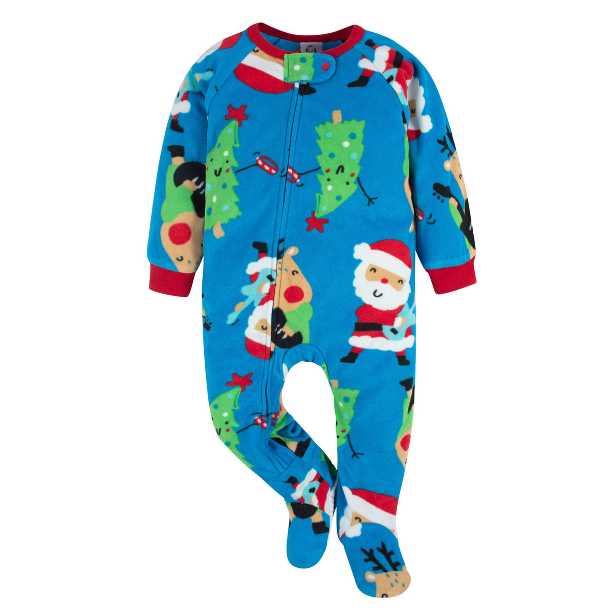 Baby & Toddler Boys Santa Blanket Sleepers