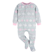 Baby & Toddler Girls Fair Isle Blanket Sleepers