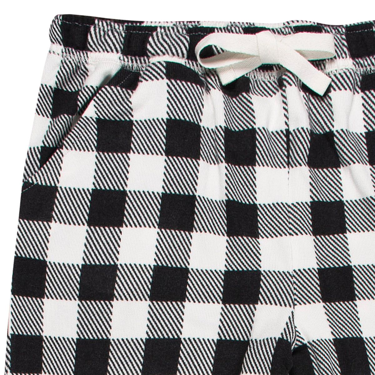 2-Piece Women's Buffalo Plaid Pajama Set