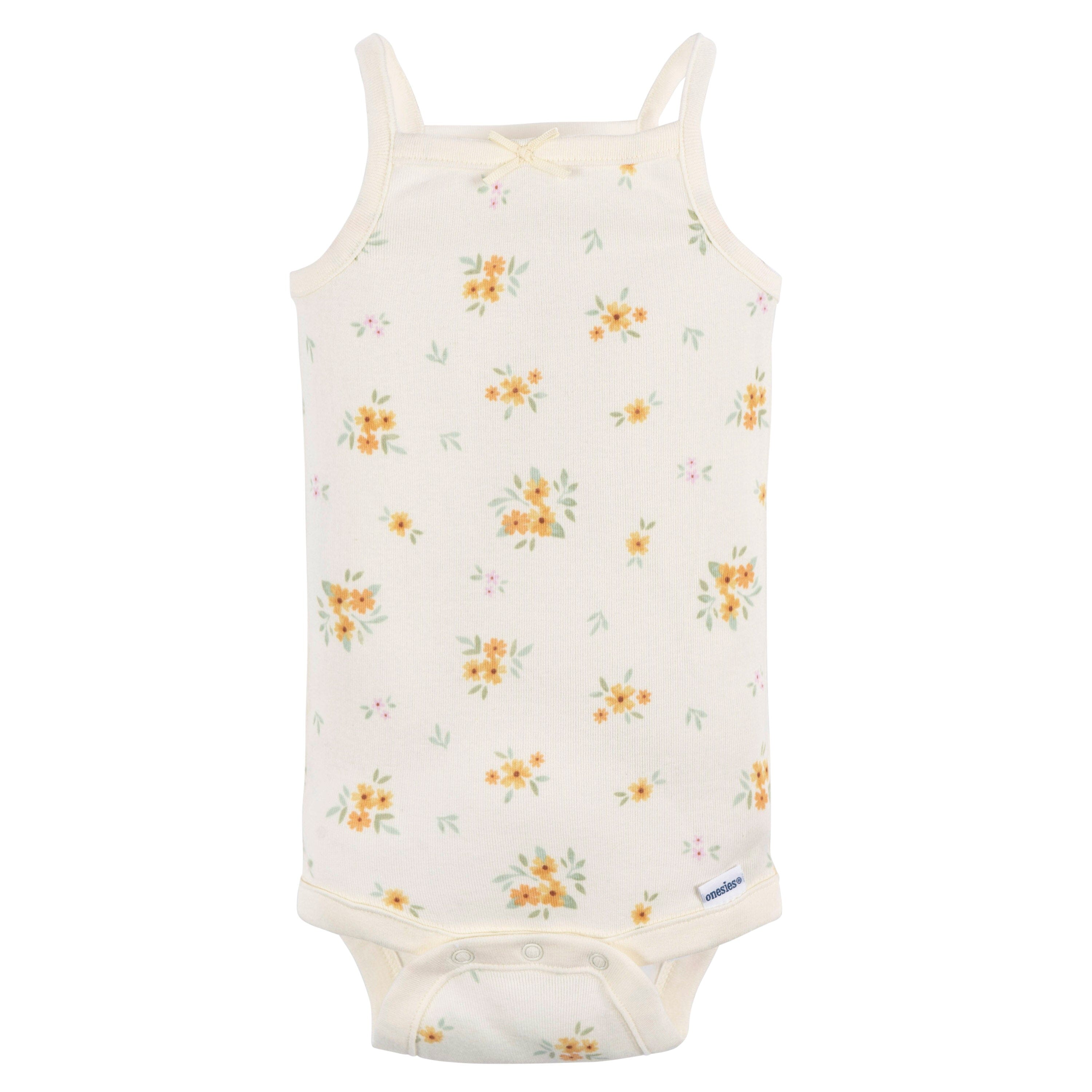 4-Pack Baby Girls Retro Floral Onesies® Bodysuits