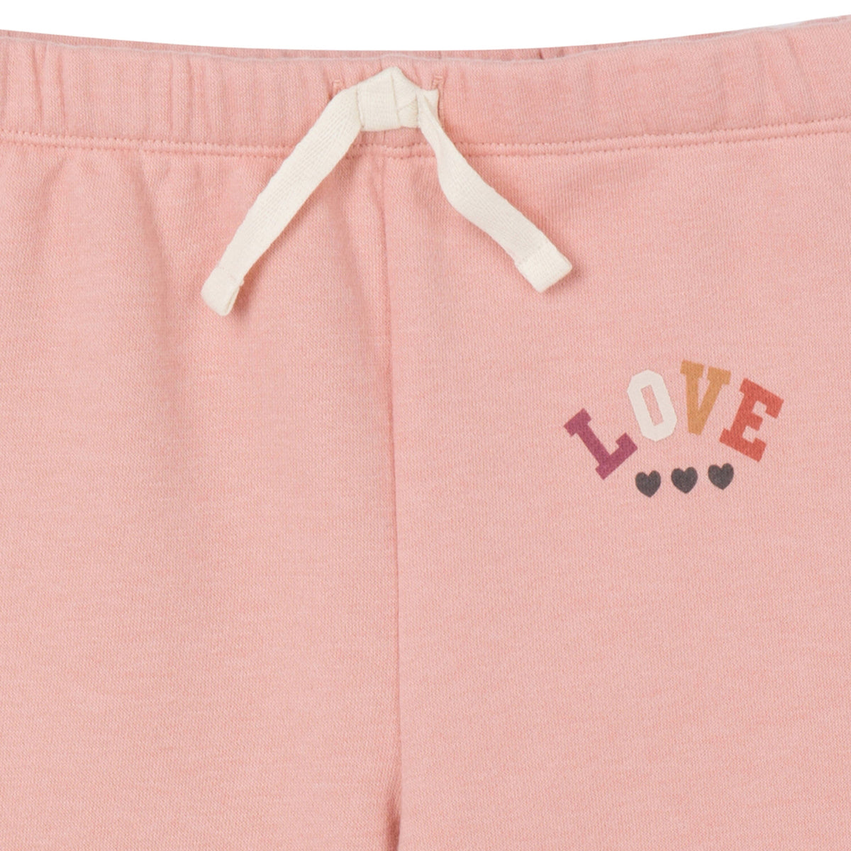 2-Piece Baby & Toddler Girls Peach Fleece Set