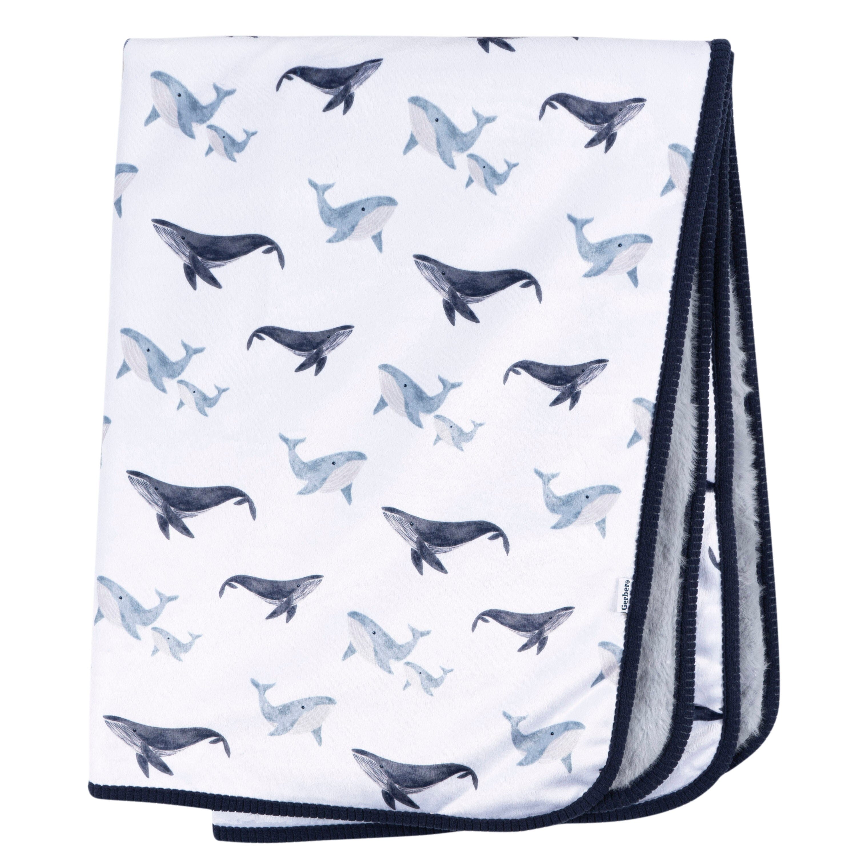 Baby Boys Coastal Calm Blanket Blankets Gerber® 