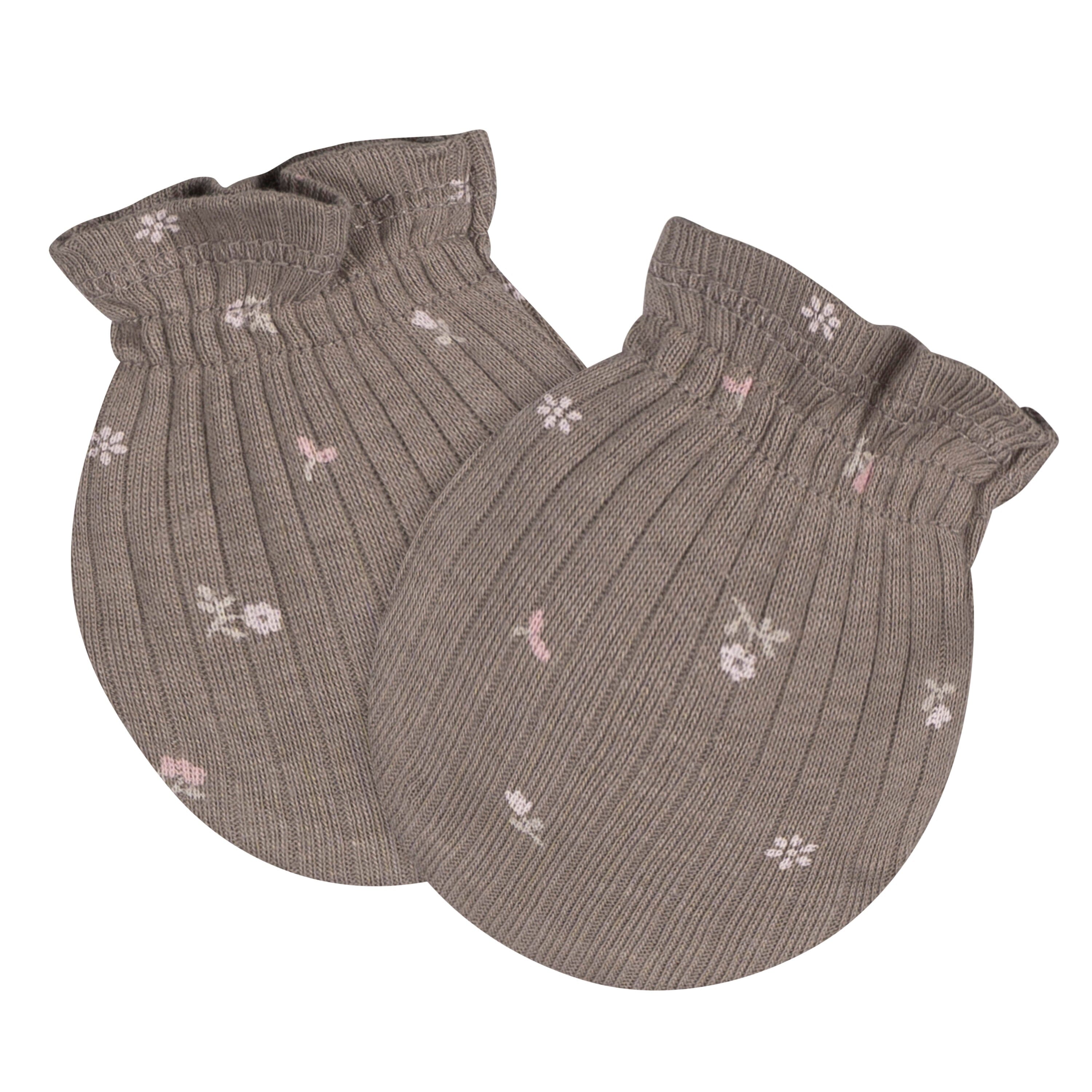8-Piece Baby Girls Garden Footless Pajama and Accessories Bundle Gerber Childrenswear 