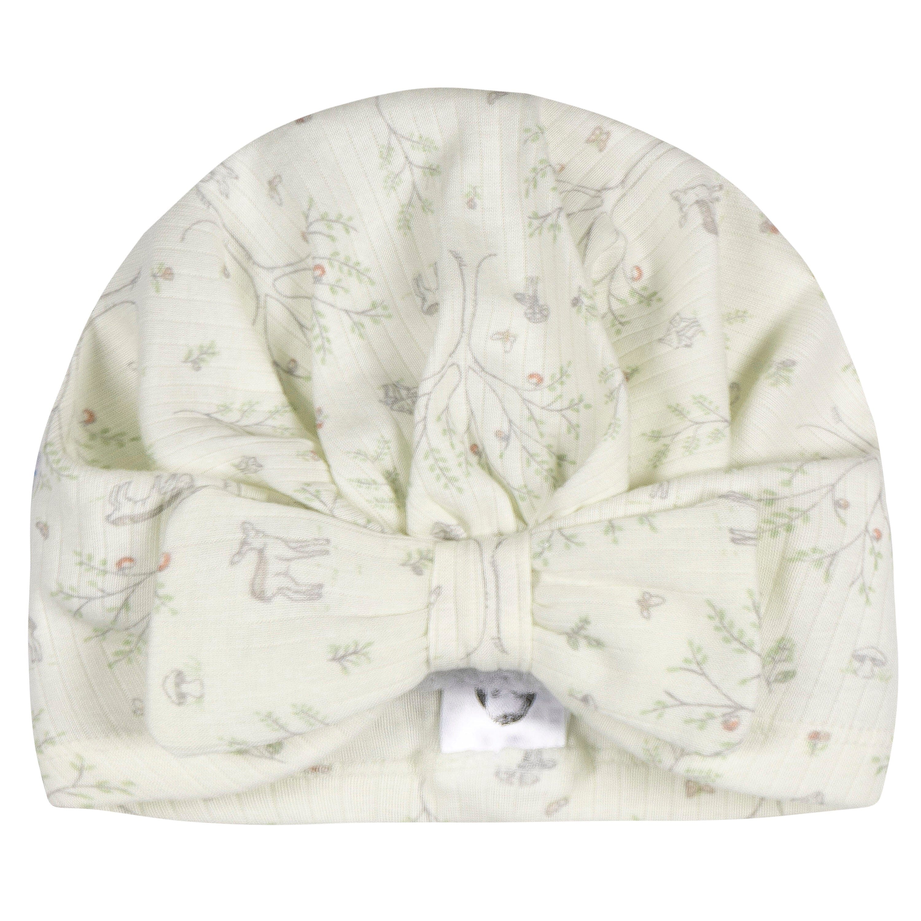 8-Piece Baby Girls Deer Footless Pajama and Accessories Bundle Bundle Gerber Childrenswear 