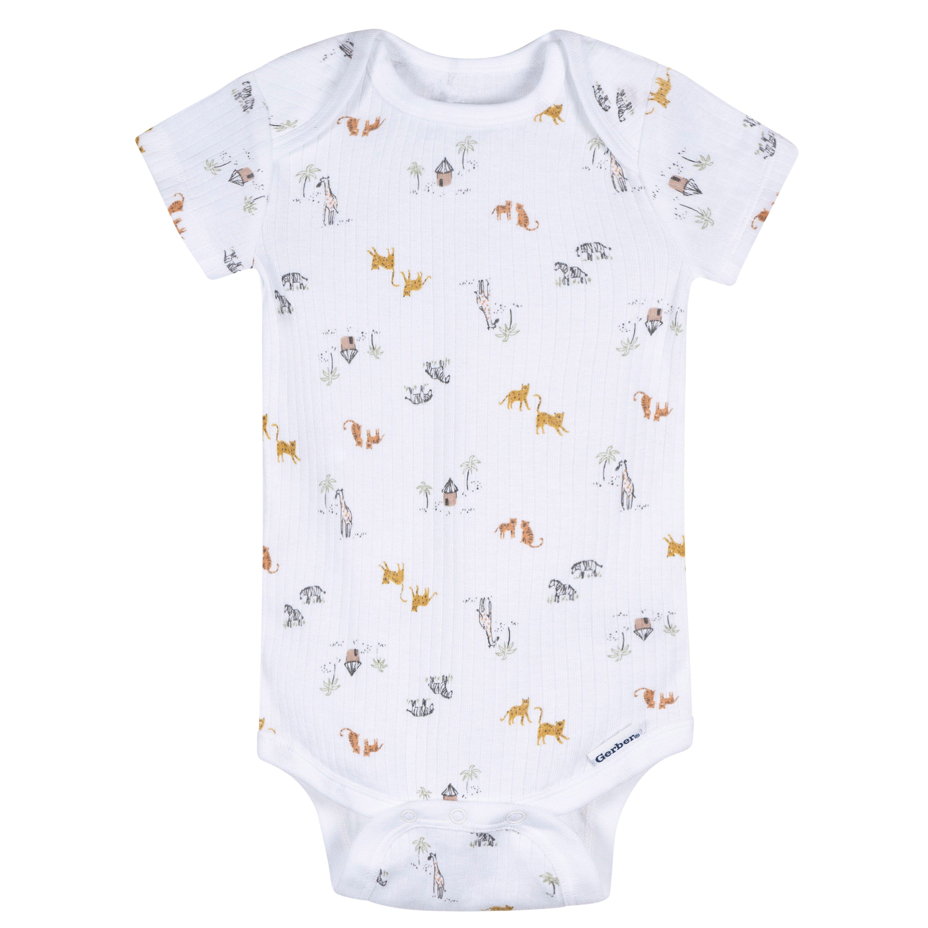 12-Piece Baby Neutral Safari Bundle Set Bundle Gerber Childrenswear 