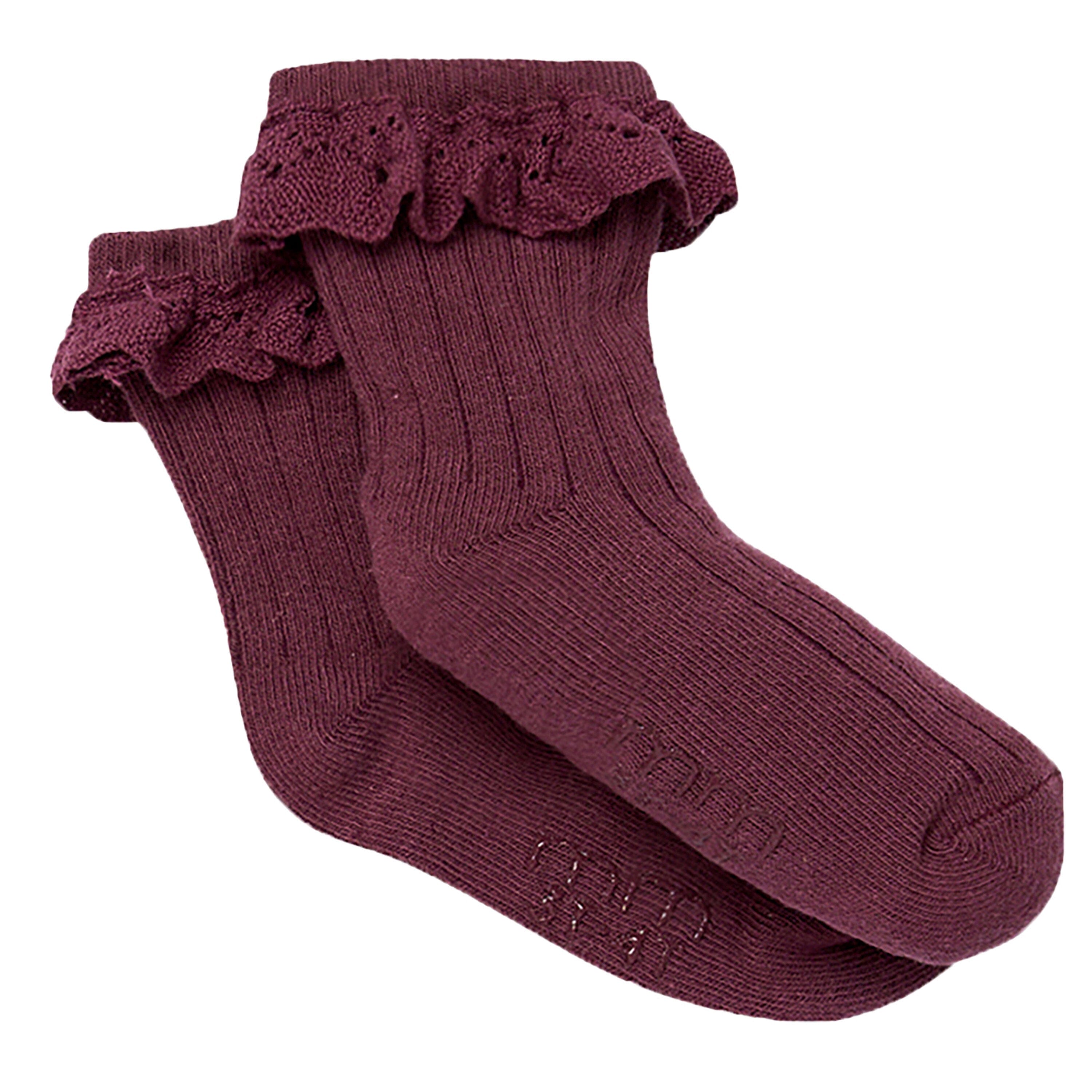 3-Pack Toddler Girls Pink Lace Socks socks modern moments™ by Gerber® 