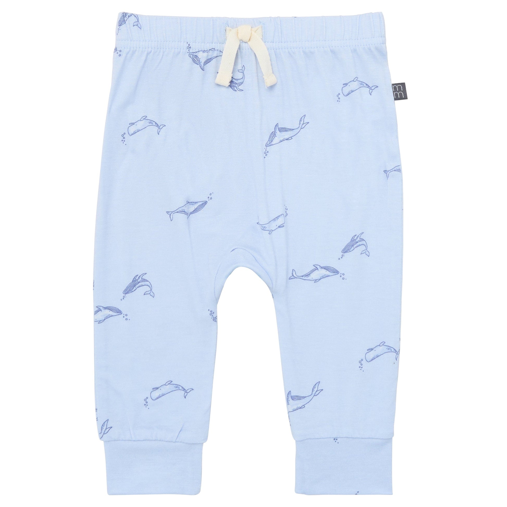 4-Pack Baby Boys Light Blue Whale Bodysuit and Pant Set outfits Modern Moments™ by Gerber® 