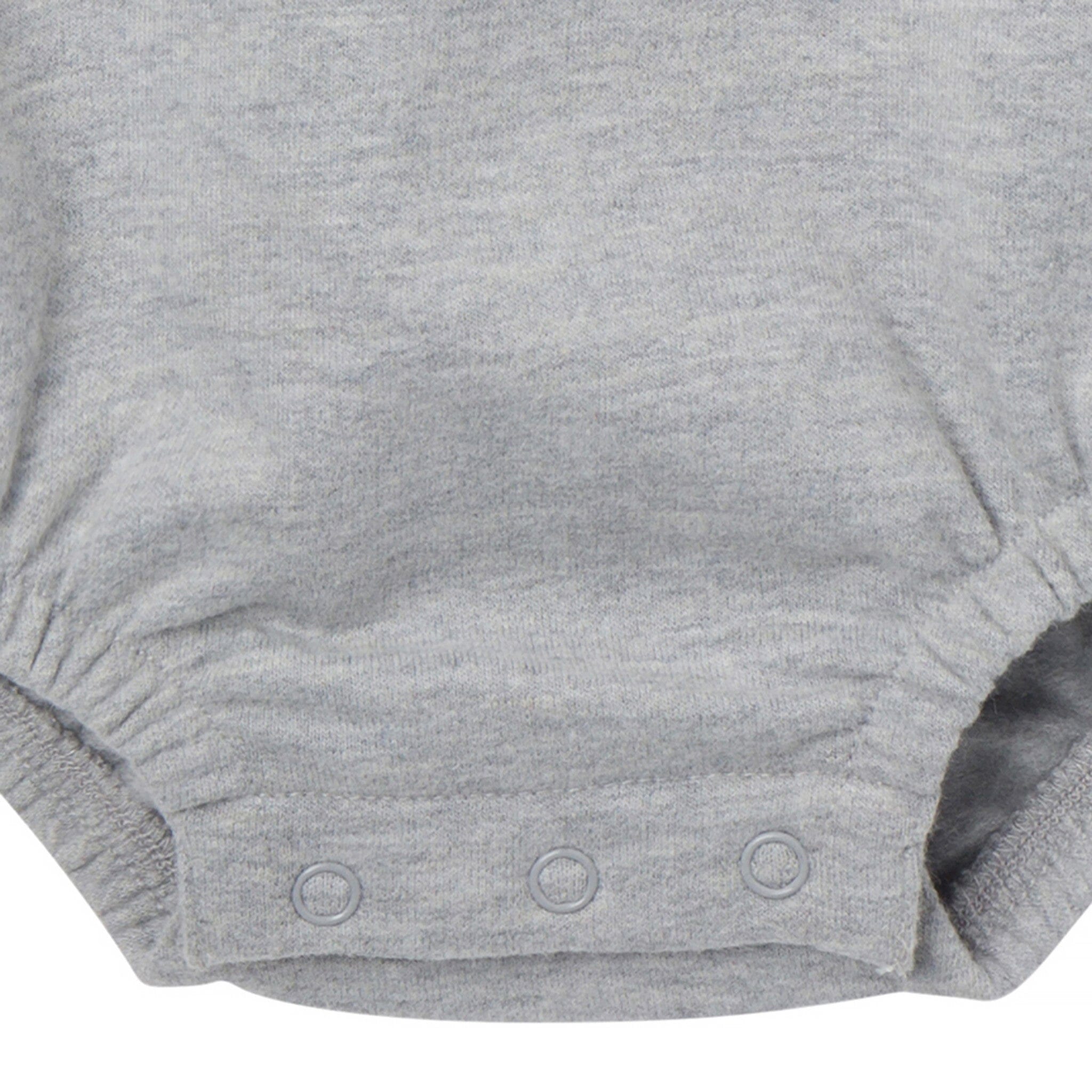 Baby Neutral Little and Loud Sweatshirt Bubble Romper rompers Gerber® 