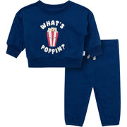 2-Piece Baby Boys What'S Poppin Sweatshirt Set outfits Gerber® 