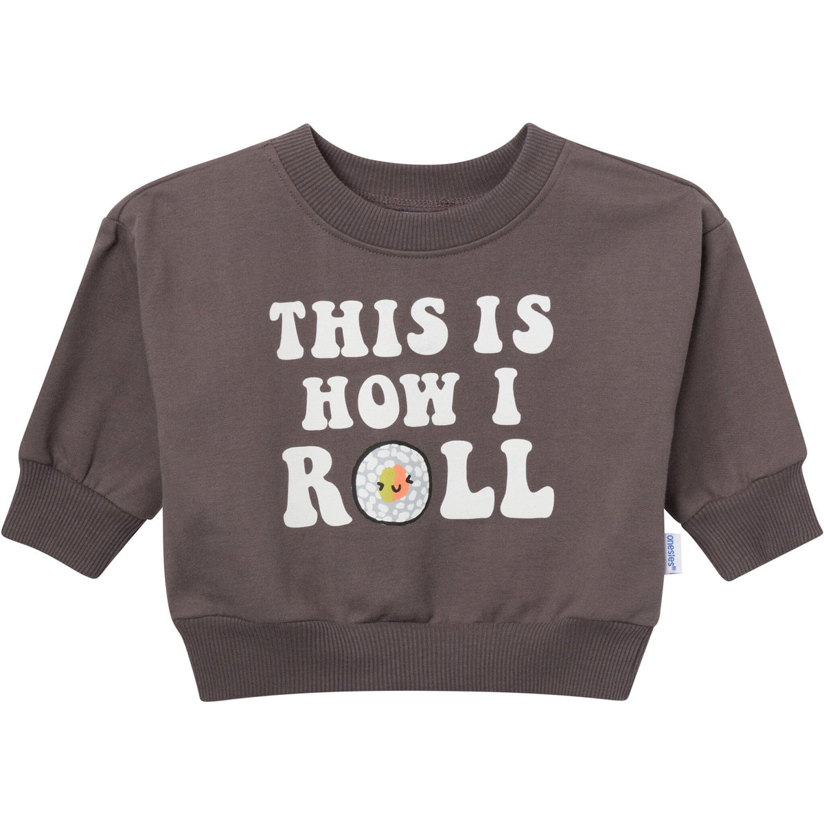 2-Piece Baby Neutral Sushi Roll Sweatshirt Set outfits Gerber® 